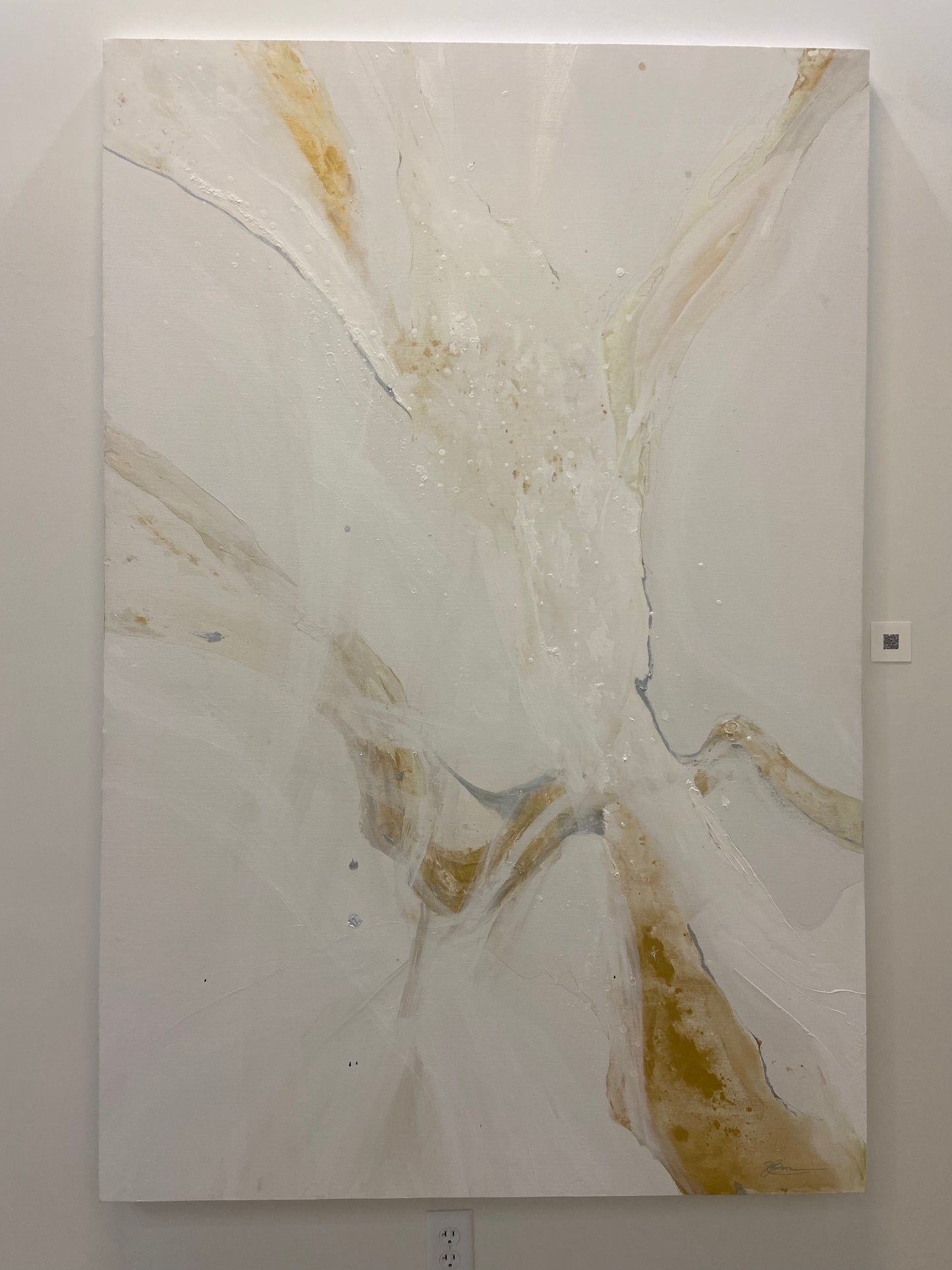 Designers Flow Large Scale Abstract by Julia Ross