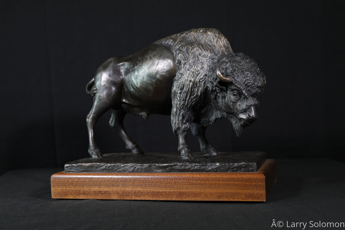 Bronze Sculpture of Bison