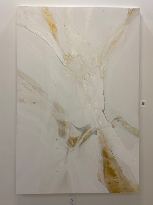 Designers Flow Large Scale Abstract by Julia Ross